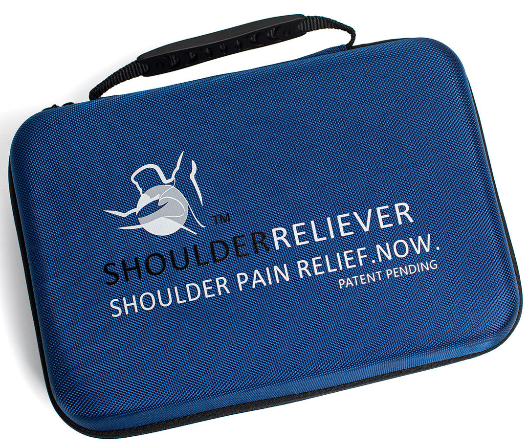 The Shoulder Reliever carrying case